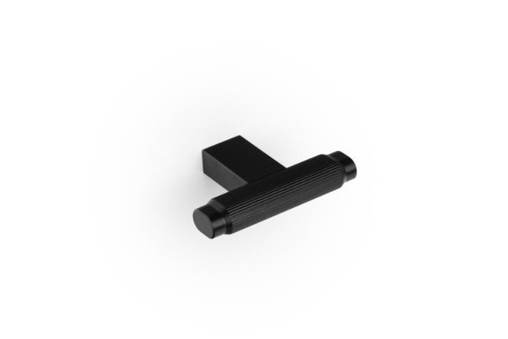 სახელური სოკო BROOKLYN - L55მმ Brushed Black VIEFE