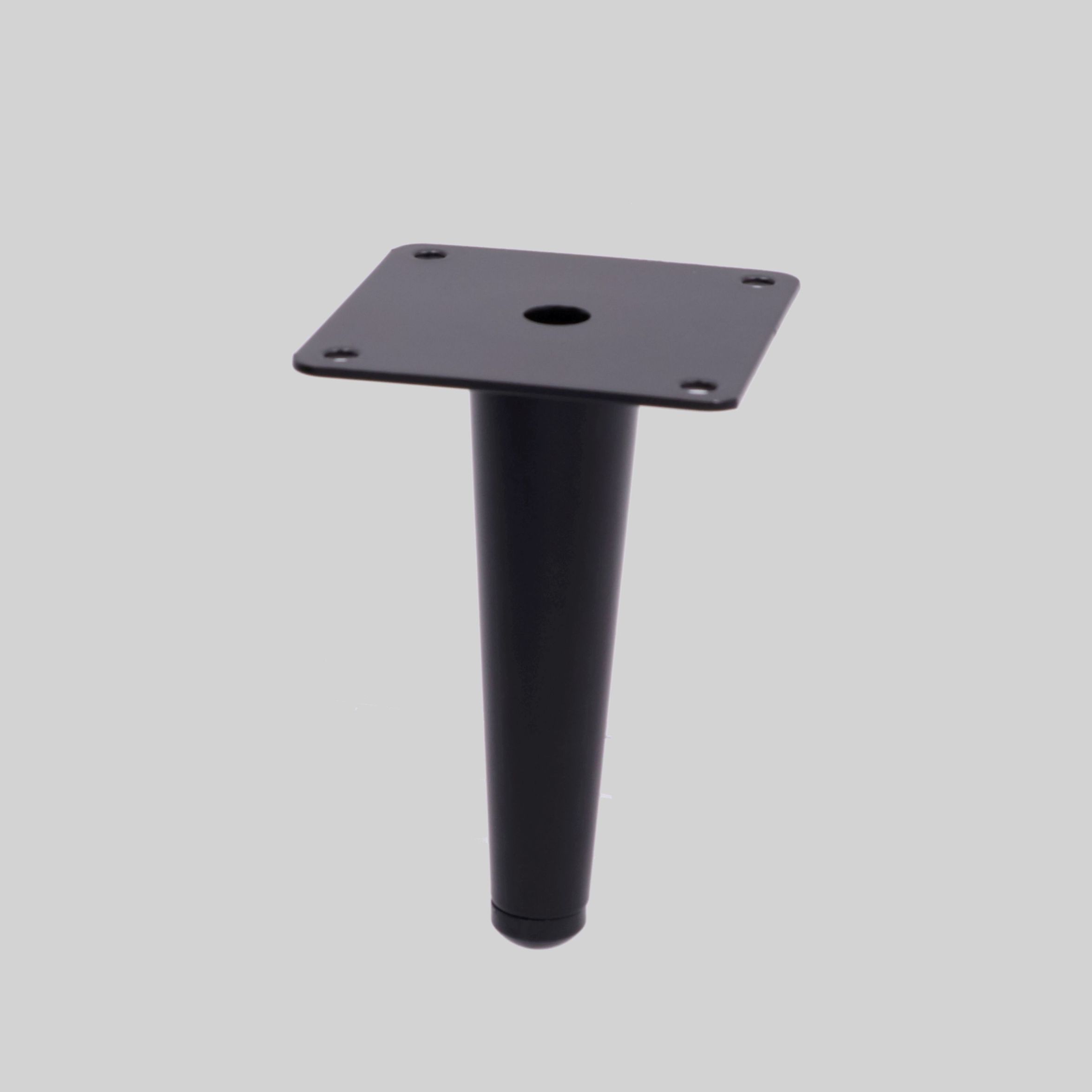 NM-SPIRE-130-20M ავეჯის ფეხი "სპაირ" შავი H=130mm GTV