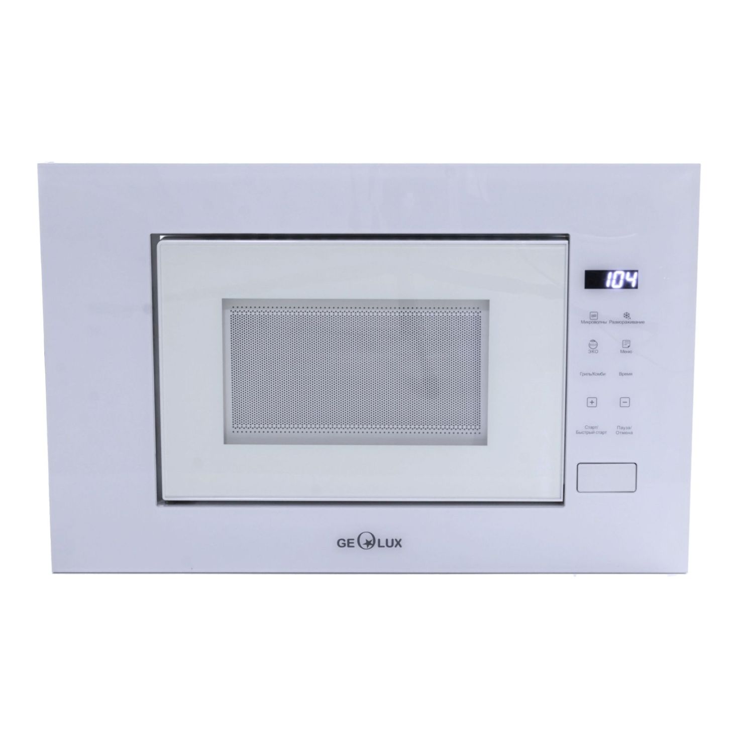 ჩასაშენებელი მიკროტალღური ღუმელი GE23H207LUX WHITE GEOLUX