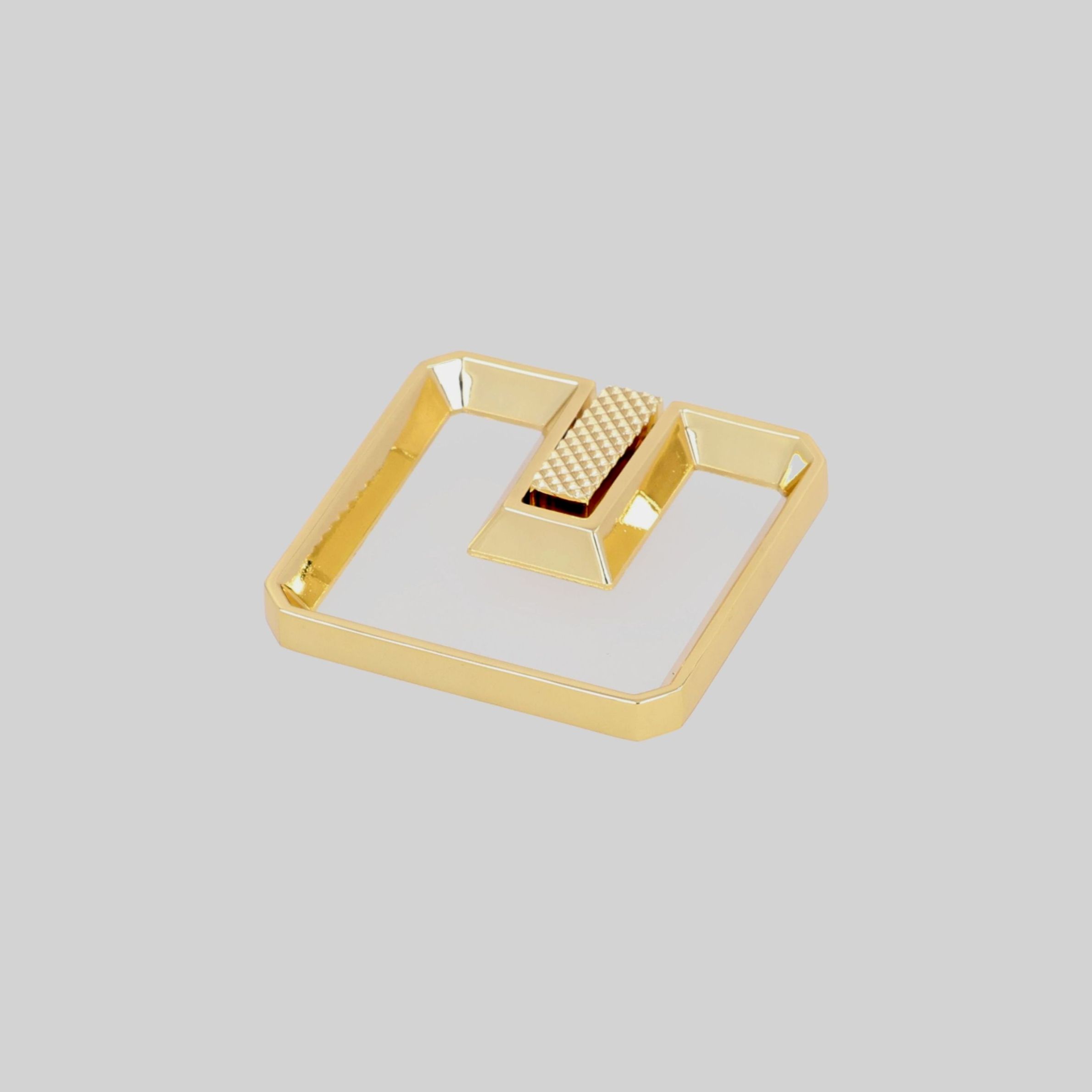911-GOLD ლითონის სახელური ოქროსფერი HS/UM-K