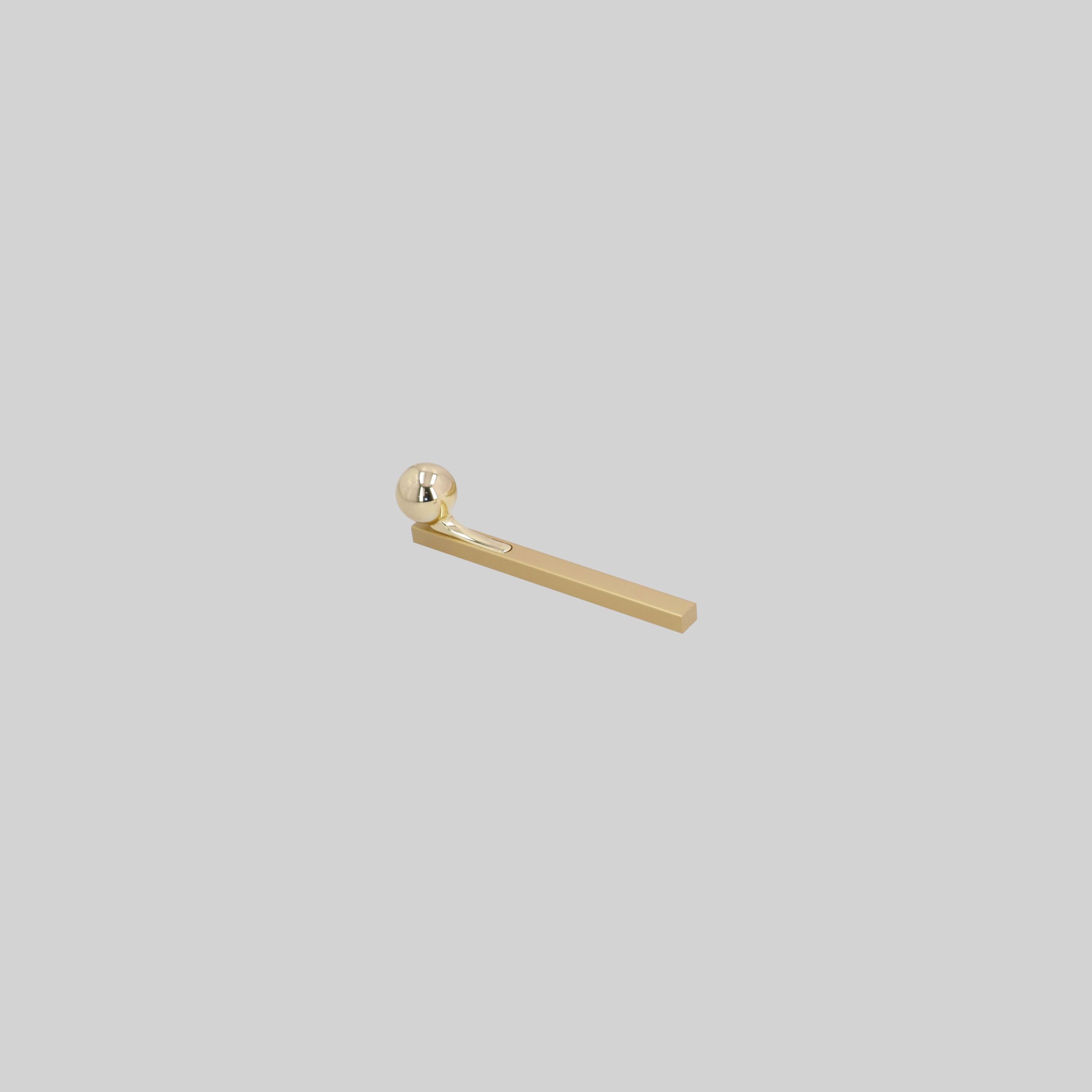 ავეჯის სახელური 160მმ,Sand Gold/Gold Polish,ალუმინი,LK3453 ZF