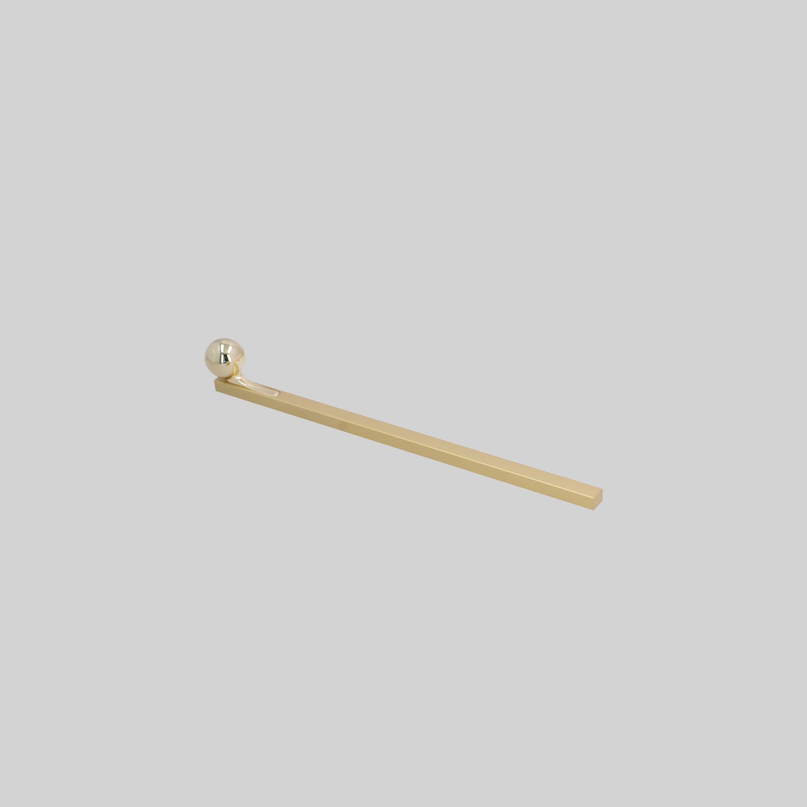 ავეჯის სახელური 384*2მმ,Sand Gold/Gold Polish,ალუმინი,LK3453 ZF