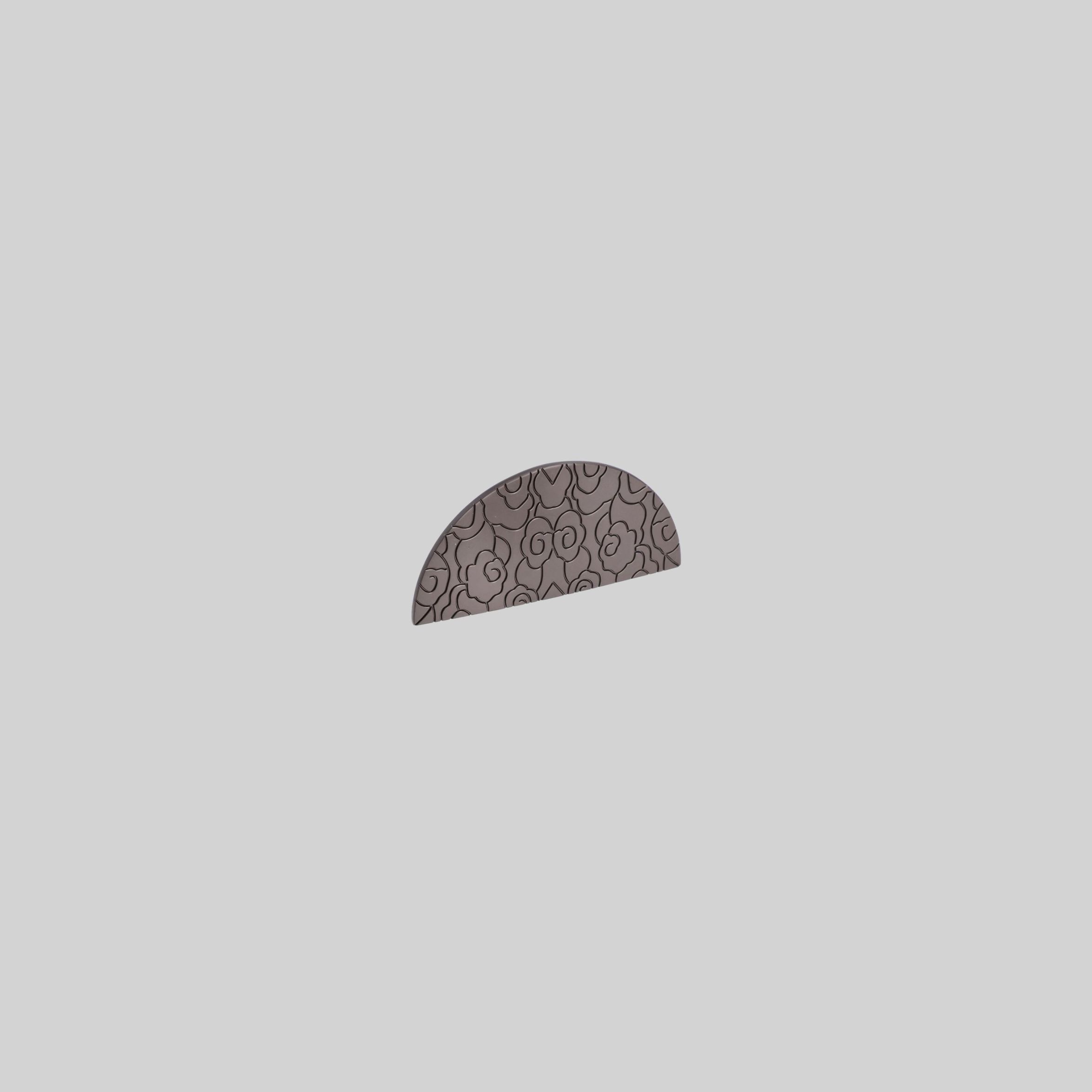 ავეჯის სახელური სოკოსებრი დიდი,Pearl Black,თუთია,LK4663 ZF