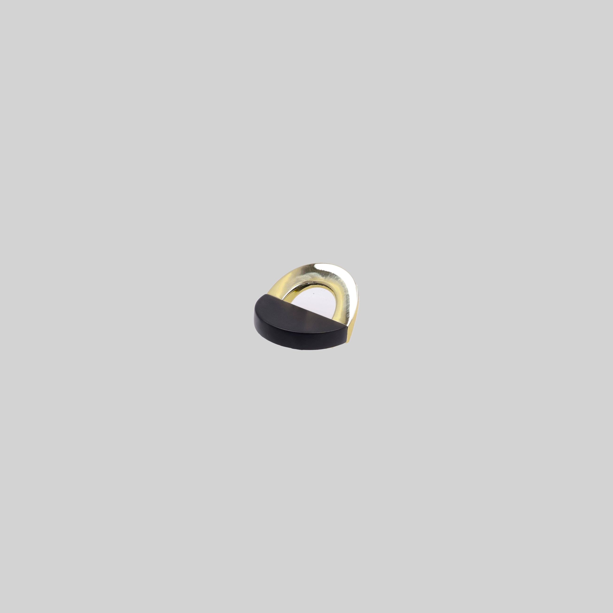 ავეჯის სახელური 32მმ,Black+Gold,თუთია,LK5800 ZF